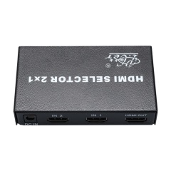PCER HDMI Splitter Switch Selector 1920 * 1080P HDMI Switcher 2x1 Adapter 2 in 1 Out Converter für PS4/3 TV Box HDMI Selector