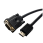 PCER HDMI VGA-Kabel HDMI-Stecker auf VGA-Steckerkabel für PC-Monitor HDTV-Projektor HDMI-auf-VGA-Kabel