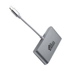 PCER USB C Hub Dockingstation USB C zu HDMI USB LAN Adapter USB C ADAPTER für MacBook Samsung Galaxy Type C HUB Dongle Docking