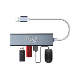 PCER USB HUB USB3.0 HUB Ethernet USB zu LAN HUB USB Adapter Konverter Netzwerkkarte USB LAN