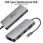 Концентратор USB C к USB3.0 HDMI VGA RJ45 Gigabit Ethernet SD / TF PD адаптер для зарядки Док-станция USB C преобразователь концентратора типа c 8 в 1
