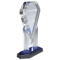 Customize Fashion Wholesale K9 High Quality Frame Glass Award Crystal Diamond Awards