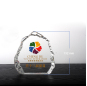 Wholesale Crystal Crafts Ice Mountain Crystal Ice Sculpture crystal awards emmy shield award trophy for souvenirs gifts