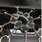 Leere Kristallschlüsselanhänger des kundenspezifischen neuen Schlüsselschlüssels der Mode für 3D-Gravur