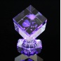 индивидуальная лазерная гравировка хрустальное стекло украшение дома куб ремесла подарок на день рождения