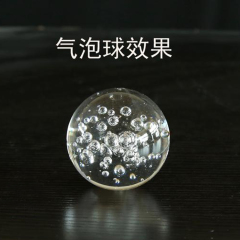 Brilliant crystal air bubble crystal ball glass bubble ball for garden decoration