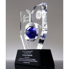 глобус хрустальный шар трофей с картой земли спортивный хрустальный трофей награда за сувенир