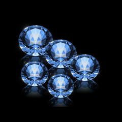 Großhandel Billig Custom K9 Pujiang Große Klare Gravierte Kristallglas Diamond Crystal Award