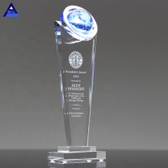 K9 Лучшее качество Crystal Corporate New Design World Globe Surge Award Trophy