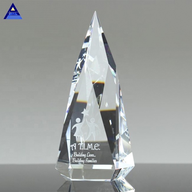 Награда New Design Professional Дешевые стеклянные трофеи для украшения дома