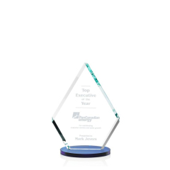 Benutzerdefinierter Großhandel mit Diamond Crystal Award als Geschäftsgeschenk und Kristalltrophäe