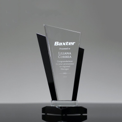 Neues Design Super Qualität Customized Color Crystal Trophy Award Optisches Kristallglas