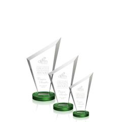 Pujiang vente en gros clair K9 trophée de pilla en cristal de haute qualité pour les récompenses annuelles des entreprises