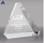 Цена по прейскуранту завода-изготовителя Хрустальное стекло Пирамида Пресс-папье с логотипом, выгравированным на дне