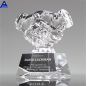 Premio de cristal en blanco del apretón de manos vendedor caliente de la fábrica de la venta al por mayor 2019 directamente