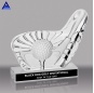 Pas cher Shield Award Trophée Verre de cristal Trophée de golf Designs Trophée de golf Cristal