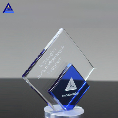 New Design Diamond Duet Crystal Mountain Award For Holiday Decoration