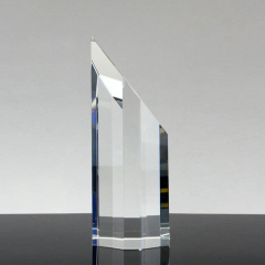 Verre 3D Laser Cube Award Pour Boule Blanche K9 Bloc Clair Presse-papiers De Mariage Gravé Cadeau Horloge Gravure Cristal Trophée Prix