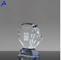 Manufacturer Sale Clear Crystal Trophy Engraved Carved Award With Base