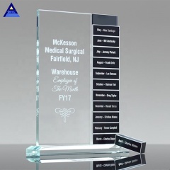 2019 China Factory K9 Crystal Glass Award Blanks,Perpetual Creative Glass Trophy