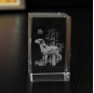 FS Crystal Top Quality Custom Logo Photo 3d Laser Engraving Crystal Cube For Sale