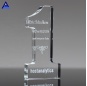 Trofeo de premio al maestro de cristal grabado personalizado más vendido del año