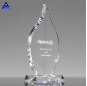 Récompense en cristal de flamme claire d'Olympia de haute qualité bon marché faite sur commande pour le souvenir d'événement