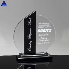Großhandel für Optical Business Crystal Art Glass Shield Awards für Plakette