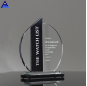 Wholesale Optical Business Crystal Art Glass Shield Awards For Plaque