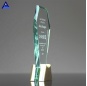 Custom Designed Long Service Gemstone Brass And Elegant K9 Crystal Trophy