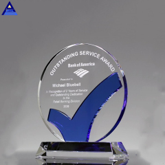 AAA Yiwu New Product Clear Billig Blank Glass Crystal Awards Plaque