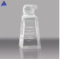 China Wholesale High Quality Beauty Clear Crystal Eagle Shape Award Trophy For Business Gift