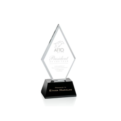 Premio de cristal de diamante transparente personalizado de moda barato al por mayor de Pujiang 2020