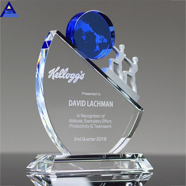 Wholesale Price Blank Sublimation 3D Crystal Award Trophy For Souvenir Gifts