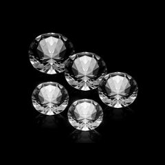 Vente en gros pas cher personnalisé K9 Pujiang grand verre de cristal gravé clair prix de cristal de diamant