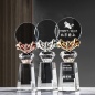 2021 New Design High-grade Exquisite Custom Crystal Trophy Award For Champion Gift