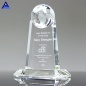 Китай Поставщик Деловая встреча Подарочные руки Глобальная карта Земли Paramount Crystal Award Trophy