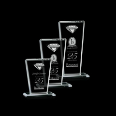 Premio de cristal de diamante transparente Pujiang K2020 personalizado nueva moda 9