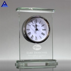 Spot Wholesale Transparent Movado Crystal Quartz Desk Clock