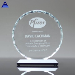 Wholesale Cheap Hot Sale Blank Applause Jade Glass Award Trophy