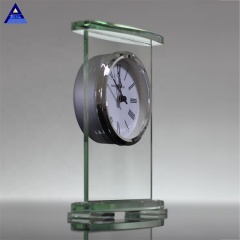 Spot Wholesale Transparent Movado Crystal Quartz Desk Clock