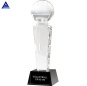 2020 Plus récent trophée Crystal Award Volleyball Crystal Glass Award