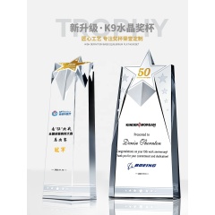 FS высокое качество Crystal Star Trophy Cup поощрение сувенир для чемпиона Прямая доставка
