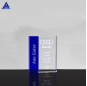 2020 Printing 3D Laser Photo Trophy Blue-Clear 3D Laser Engraved Crystal