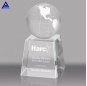 Premio de trofeo de globo terráqueo de cristal Atlantis personalizado barato noble