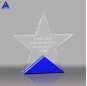 Оптовые таблички и награды K9 Quality Star Crystal с синей основой