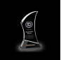 Cheap Custom Blank Crystal Trophy and Medal Color Crystal Glass Trophy Pujiang Wholesale