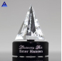 Premios de lujo en movimiento Crystal Hexagon Award Craft para Navidad