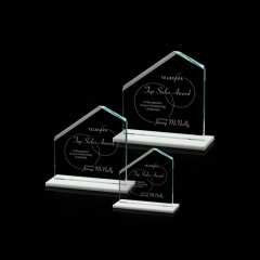 Cheap Customize Blank Awards Wholesale Crystal Business Souvenir Crysta Glass Trophy Award