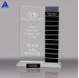 Distinction Crystal Awards Recognition Plaque For Appreciation Gifts